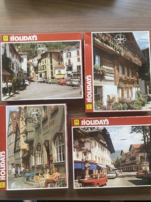 Kg Games Holidays Puzzle 400 Teile. 4 Puzzles in versiegelten Tüten komplett