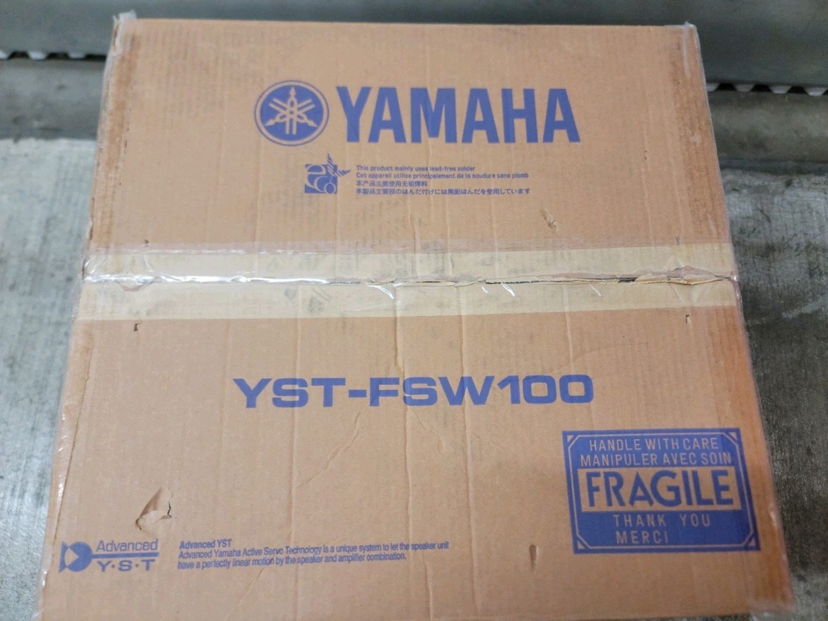 Yamaha YST-FSW100 Powered Subwoofer for sale online | eBay