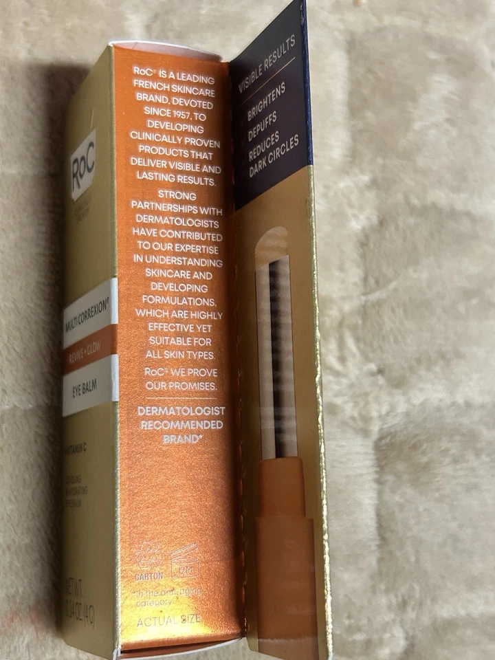 Bálsamo para ojos RoC Multi-Correxion Revive + Glow 0,14 oz Foto 2 de 4