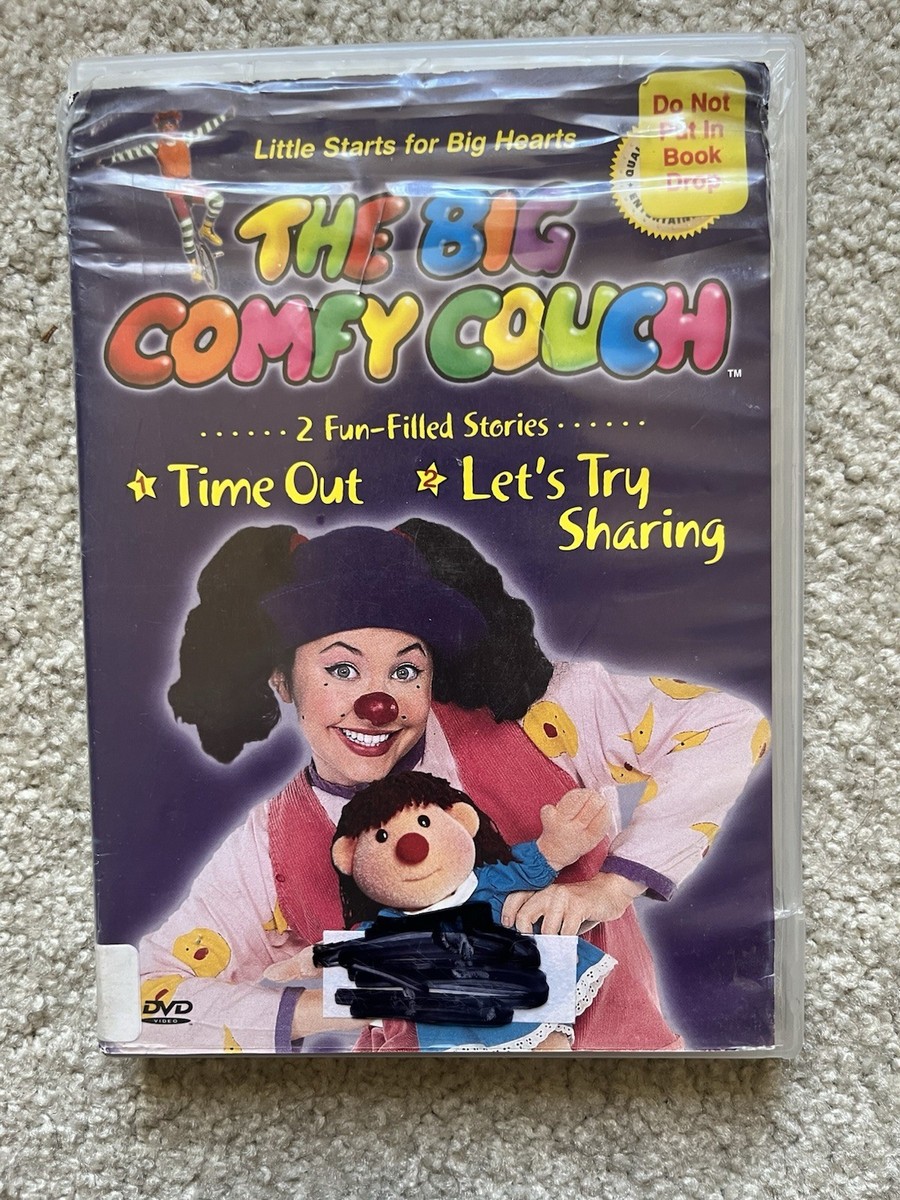 The Big Comfy Couch DVD Time Out & Let's Try Sharing - Tested
