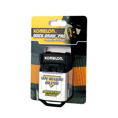 Komelon Quick Draw Pro - Tape Measure Holster/Holder Black & silver