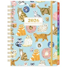 2026 Planner - 2026 Cats Planner Weekly and Monthly, January 2026 - December ...