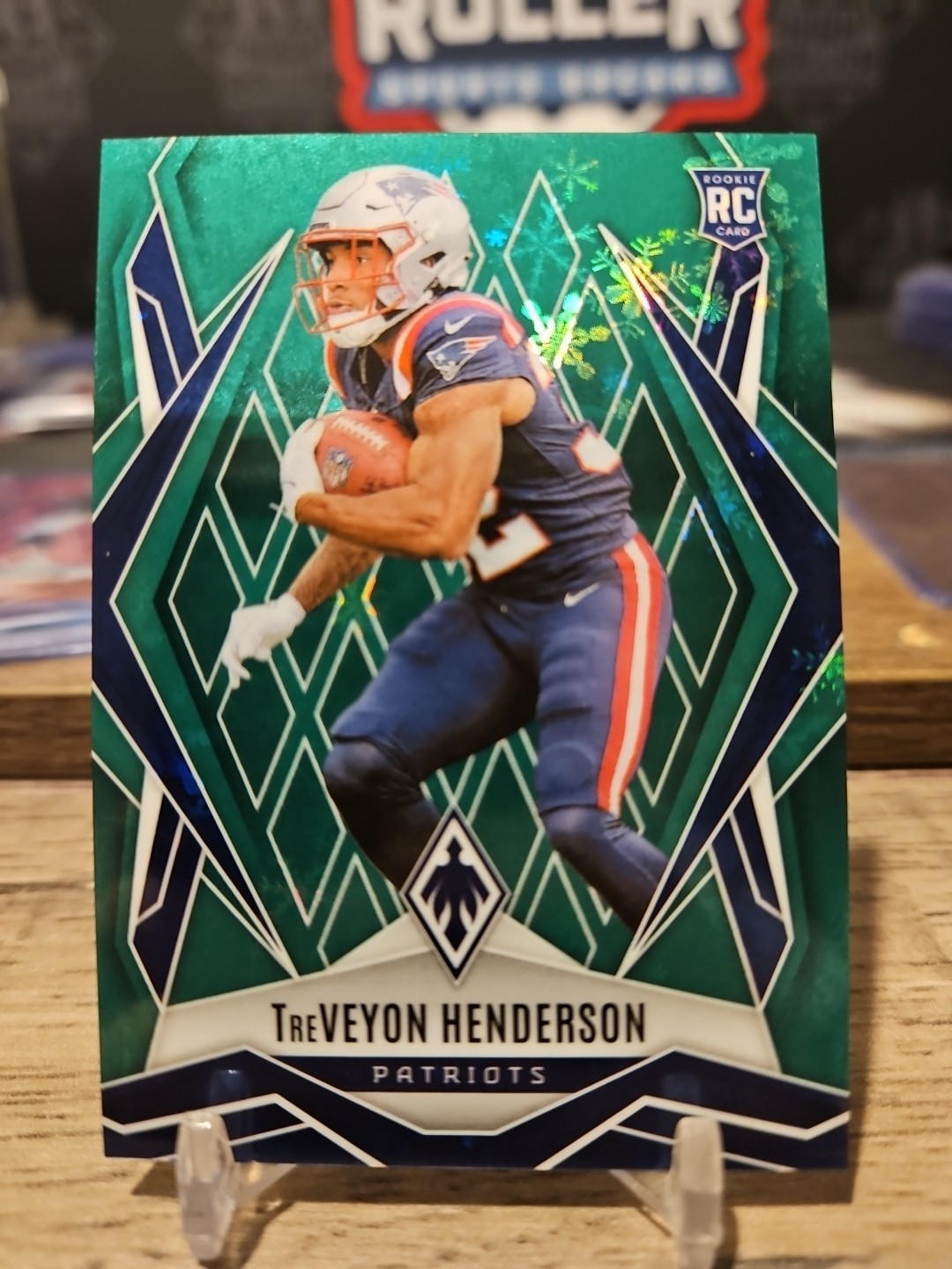 2025 Panini Phoenix TreVeyon Henderson #187 Green Winter /149 (RC) H