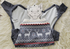 P.J. Salvage Dog Pajamas Fair Isle Size L