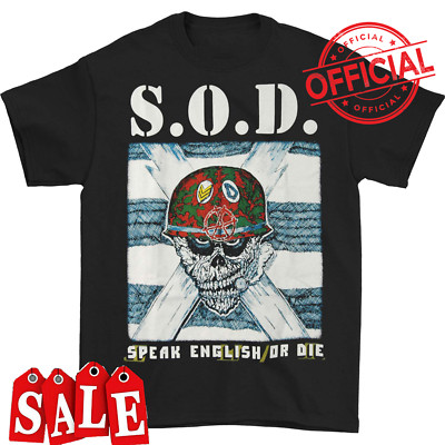 S.O.D. Men's Speak English Or Die T-shirt