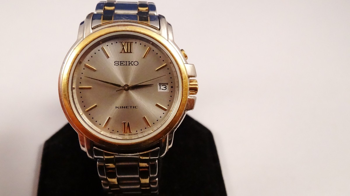 SEIKO KINETIC 5m42-0j69 Watch | eBay SEIKO KINETIC 5m42-0j69 Watch | eBay