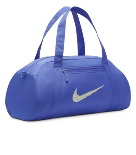Nike Women's Ultramarine/Luminous Green Gym Club Duffel Bag DR6974-581 NWT - Picture 9 of 11