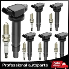6 Ignition Coil & Iridium Spark Plug Set For ToyotaTacoma 4Runner 4.0L OEM#UF495