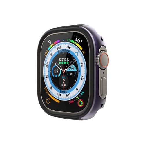 NEW Aluminum Alloy+TPU Cover Case Metal Bumper Frame For Apple Watch Ultra/SE/8 - Picture 17 of 27