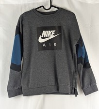 Nike Air Crewneck Boys Sweatshirt Size XL Gray