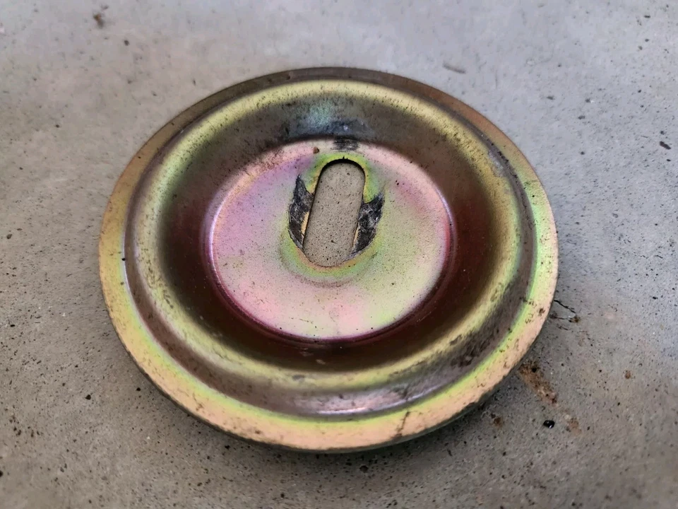 Neumático de repuesto OEM Porsche 924s 944 951 ahorro de espacio herrajes OEM Foto 2 de 4