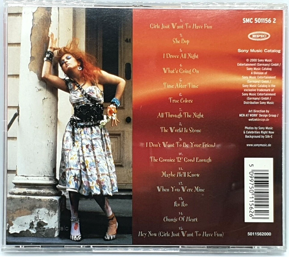 Cyndi Lauper : Time After Time (The Best Of)  CD Album - TRUE COLOURS - Image 2 of 3