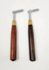 Piano Fixed Length Tuning Lever w/ Real Wood Handle- Removeable Tuning Head