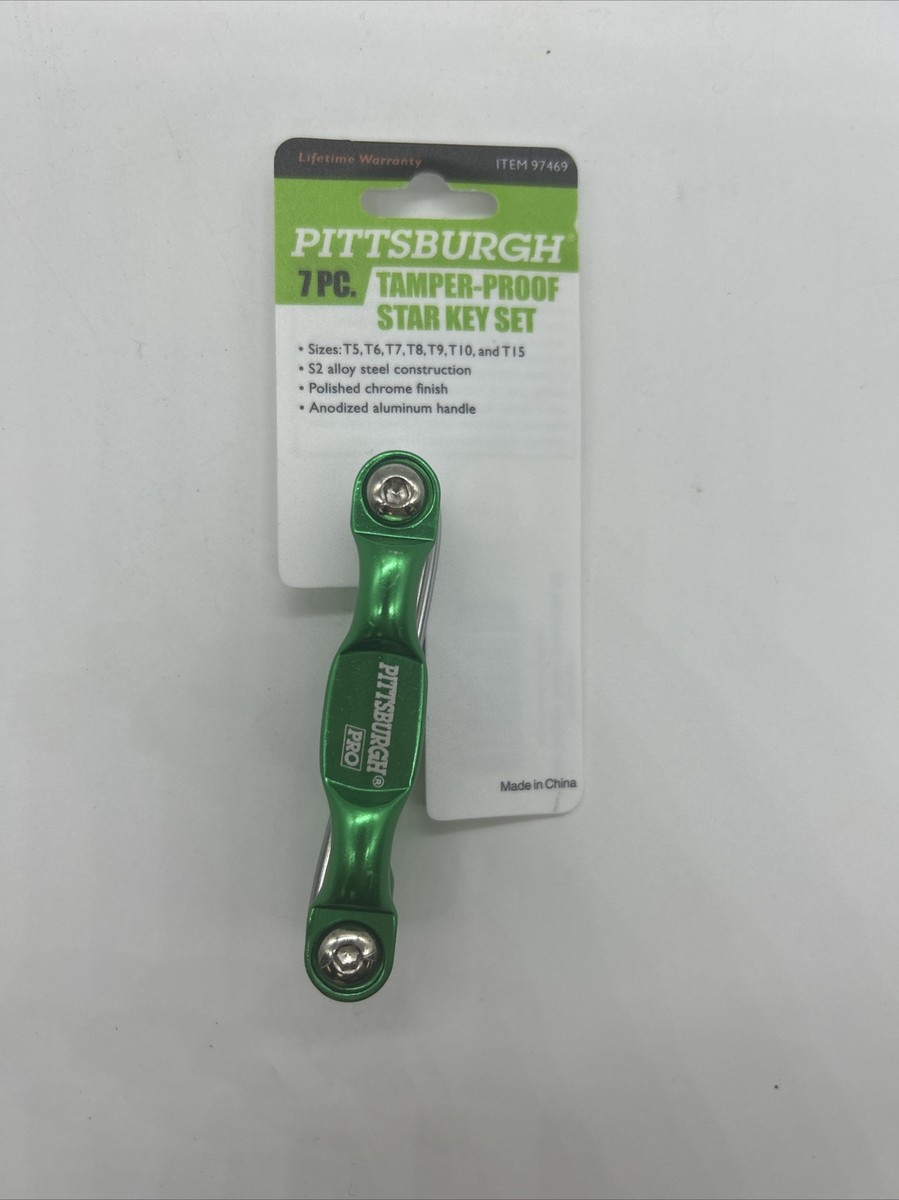 AAA「#AAABEST」 Pittsburgh & PC. Tamper-Proof Star Key Set #97469 | eBay