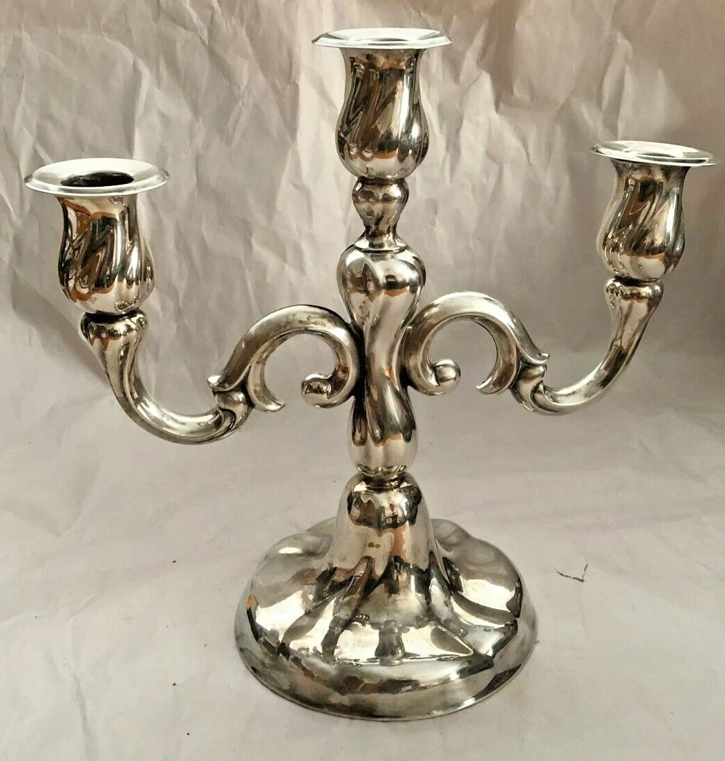 VINTAGE 835 STERLING SILVER CANDELABRA