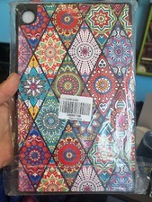 Gylint Case for Lenovo Tab M10 HD 2nd Gen , Folding Folio Ultra-Thin Mandala