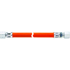 Tubo Gas 1/4F Sx Rame Ø8 40Cm