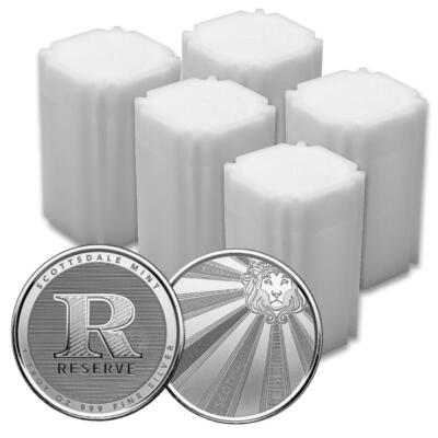 Salida Silver Rounds 100 x 1 oz RESERVE .999 Silver Rounds by Scottsdale Mint #A498 | eBay