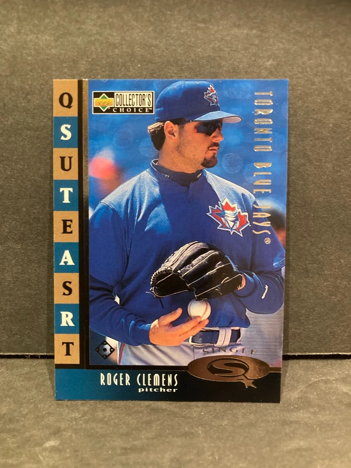 Roger Clemens Toronto Blue Jays SET-Headliners 7" Figura-1998 Starquest Card SQ4 Foto 2 de 4