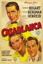 Home Wandkunstdruck - Vintage Film Filmposter - CASABLANCA - A4, A3, A2
