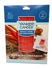 Yankee Candle Sparkling Cinnamon Whole Home AC Furnace Air Freshener Lot Of (2)