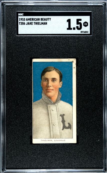 1910 American Beauty (T206) Thielman, Jake - SGC 1.5 TOUGH
