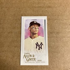 2020 Allen & Ginter Ext Number 382 Aaron Judge AA