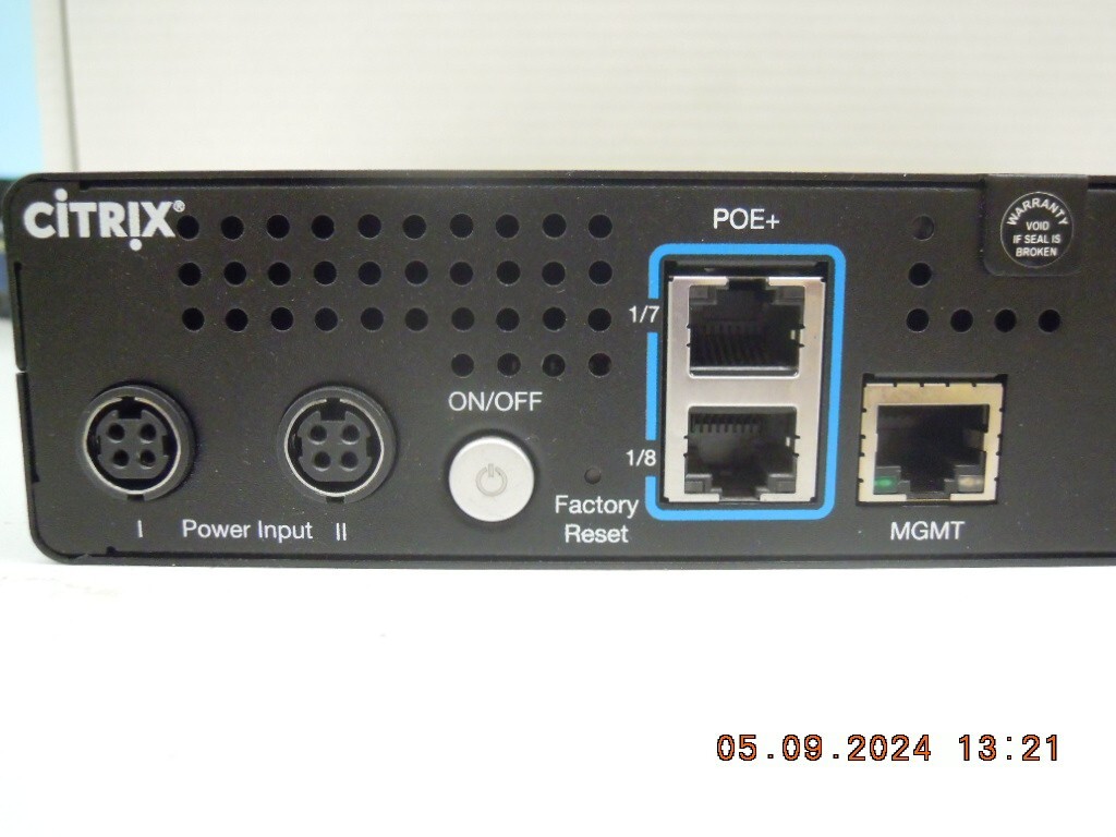 Citrix SD-WAN 1100 -SE Load Balancing Device with Model no. SDW