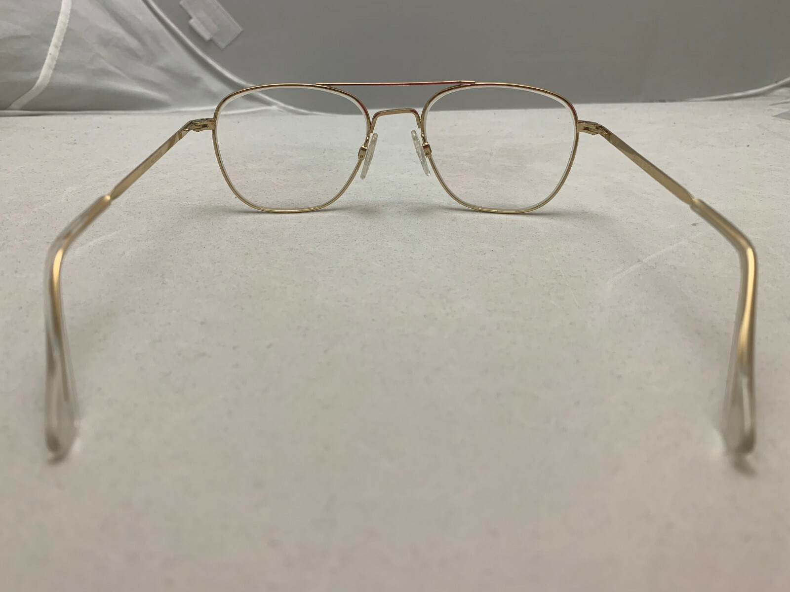 Randolph Engineering Aviator Eyeglasses Clear 55m… - image 2