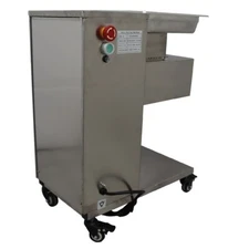 2.76"x5.7"Inlet QE Electric Meat Slicer Cutter Grinder w/3mm Blade 500Kg/h 110V