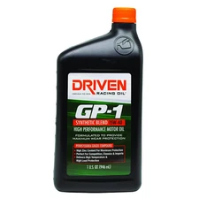 Driven Racing Oil Motor Oil GP-1 - 15W40 - Semi-Synthetic - 1 qt Bundle 19406