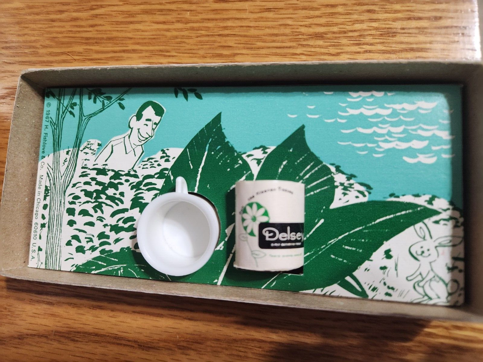 Vintage 9th Hole Kit For Emergencies Golfer Novelty Gag Gift 1967 Fishlove & Co.