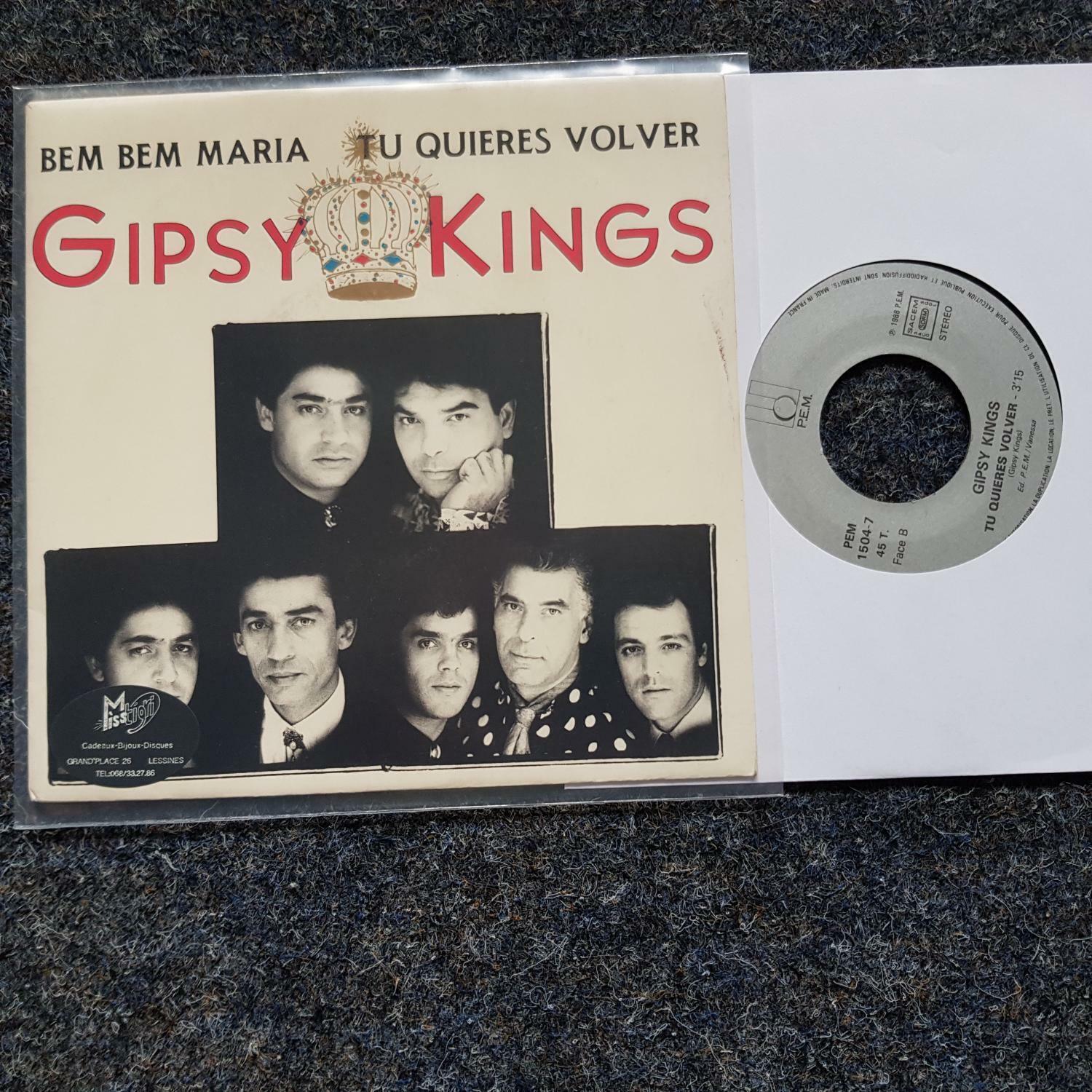 7"" Single Vinyl Gipsy Kings - Bem Bem Maria/ Tu quieres volver