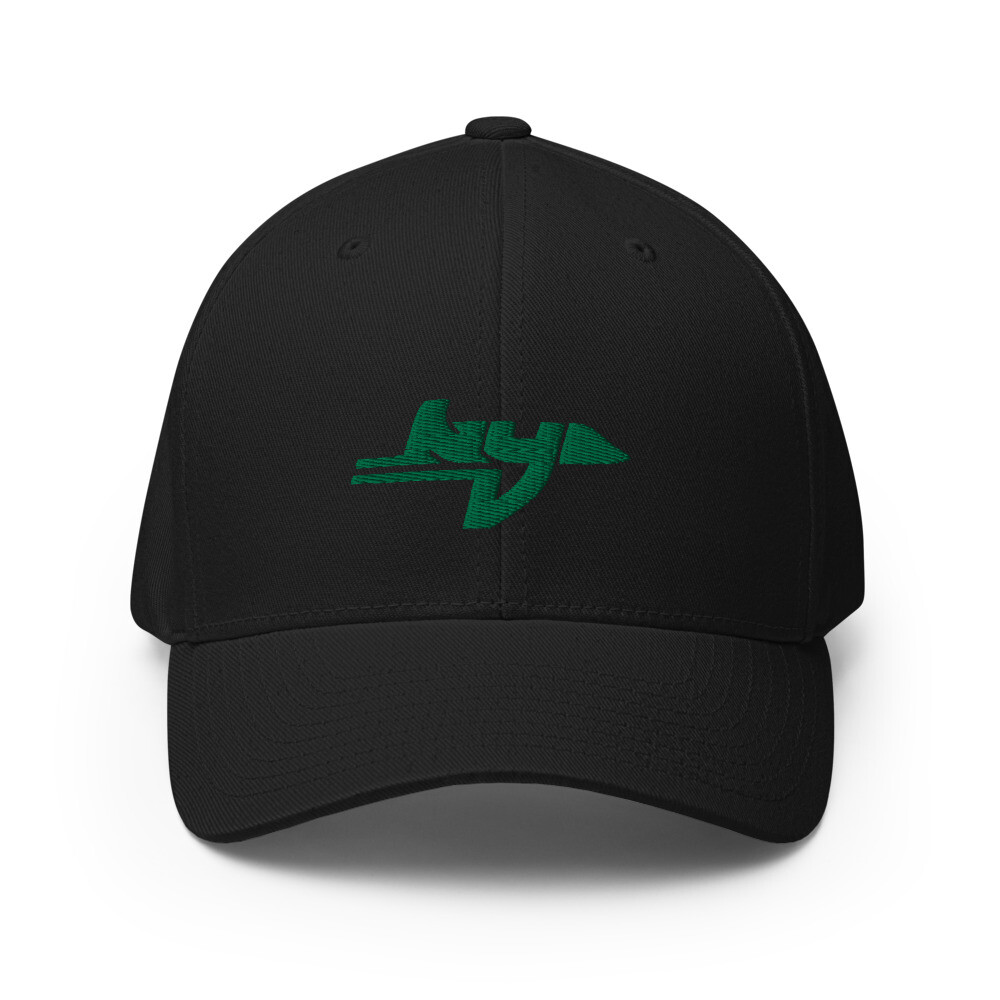 New York Jets Minimalist Design Embroidered Structured Twill Cap