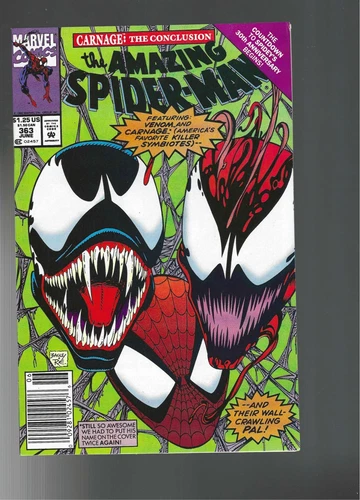 Amazing Spider-Man #363 - 3rd appearance Carnage - 1992 - VF