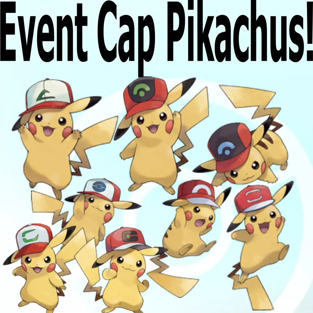 Get Ash's Pikachu Wearing Ash's Caps in Pokémon Sword or Pokémon Shield