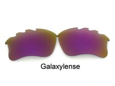 Galaxy Replacement Lenses For Oakley Flak Jacket XLJ Vented Purple Polarized