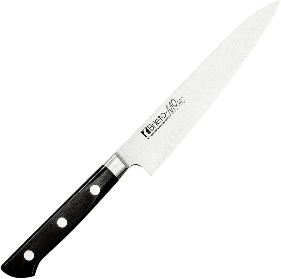 Kataoka Brieto M9 pro Petty Knife 150mm M907 Black black plywood