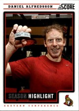 2012-13 Score Daniel Alfredsson #23 Ottawa Senators