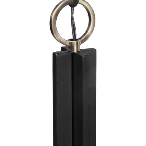 Uttermost Jarsdel 1 Light Industrial Mini Pendant in Sanded Black - Picture 6 of 9