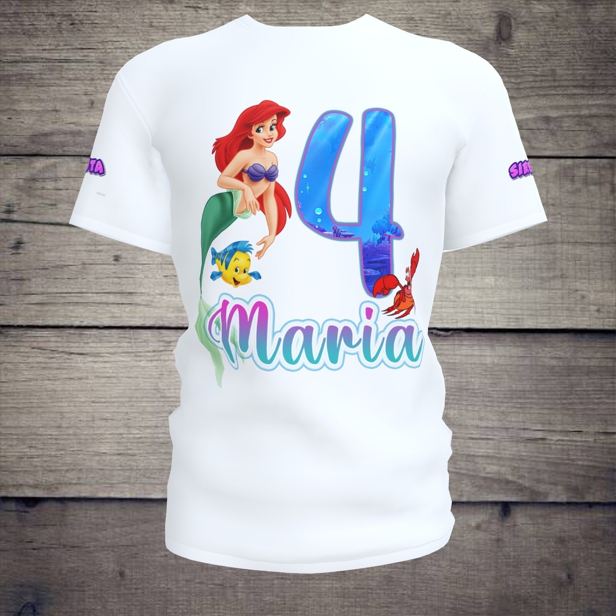 Camisas Personalizadas De Sirena Camisetas Personalizadas De