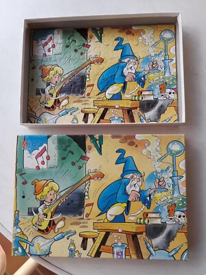 altes Puzzle 60 Teile MB 3044.21, Zauberlehrling 32x22,5 cm, von 1987, TOP - Bild 1 von 4