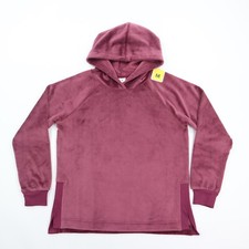 Women's Plush Hoodie Relaxed Fit Members Mark Super Soft Warm M MEDIUM New NWT