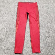 Outdoor Voices Leggings Medium TechSweat 7/8 Zoom Red