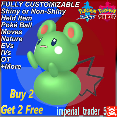 Pokémon Sword and Shield   Shiny Azurill   W/ Best 6IV Customizable