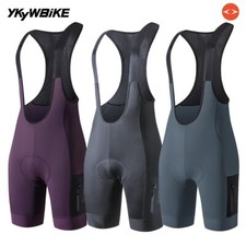 YKYWBIKE Men Cycling Bib Short 7 Hours Riding Road Bike Shorts 4 pockets Summer