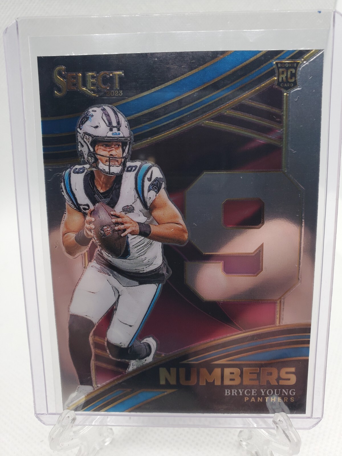 2023 Panini Select - Select Numbers #NMB-BYO Bryce Young (RC) A2E