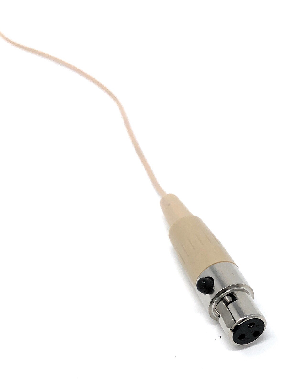 Beige Lavalier Lapel Mic w/ 3pin mini XLR for GTD Audio G787, G733