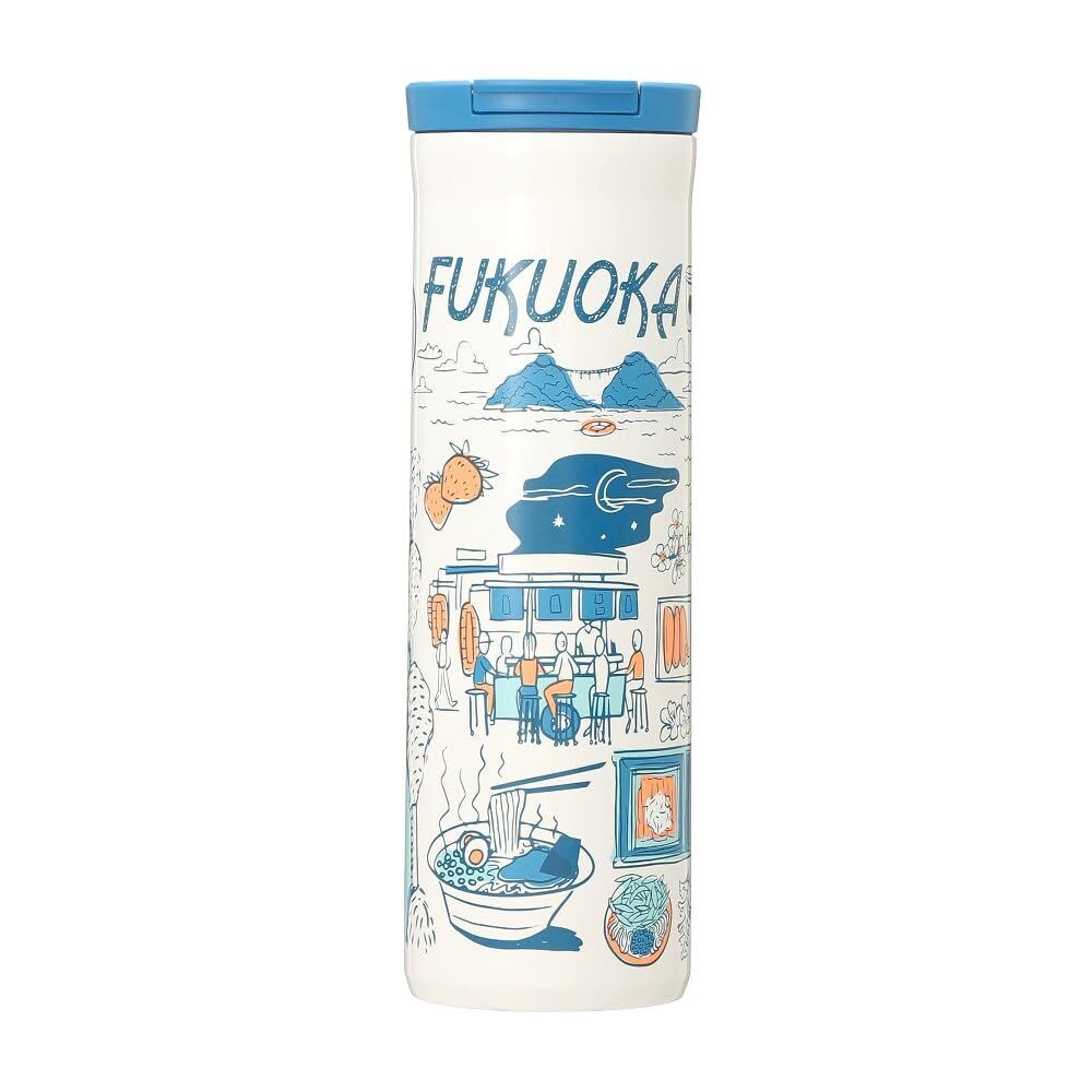 Starbucks FUKUOKA Been There Stainless Steel Bottle 473ml Regular Size