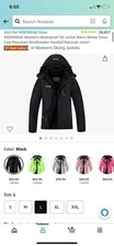 MOERDENG Women’s Waterproof Ski Jacket Warm Winter Snow Coat MountainWindbreaker